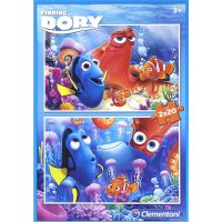 Clementoni Hledá se Dory 2 x 20 dílků 2