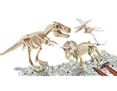 Clementoni Jurský svet Sada T-Rex 3v1