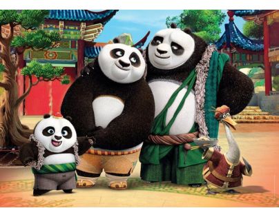 Clementoni Kung Fu Panda 3 Supercolor Puzzle Maxi 24 d