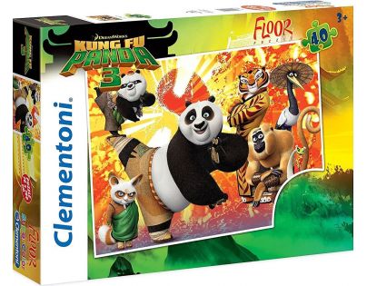 Clementoni Kung Fu Panda 3 Supercolor Maxi 40 dílků