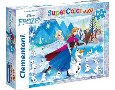 Clementoni Ledové království Supercolor Maxi 104d