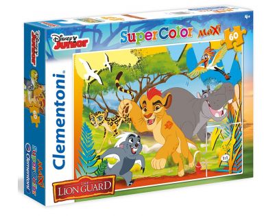 Clementoni Lion Guard Supercolor Puzzle Maxi 60 dielikov