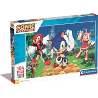 Clementoni Maxi Puzzle 104 dielikov Sonic 5