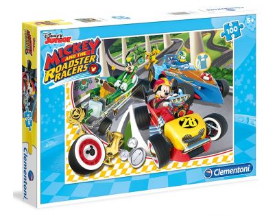 Clementoni Mickey pretekár Puzzle 100 dielikov