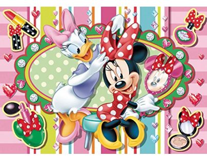 Clementoni Minnie Shoping Bag Minnie a Daisy 104 dílků