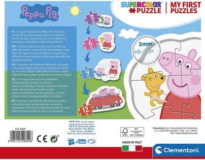 Clementoni Puzzle Moja prvé Prasiatko Peppa 30 dielikov