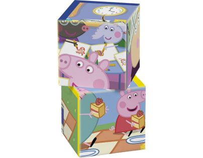 Clementoni Obrázkové kocky 12 ks Prasiatko Peppa