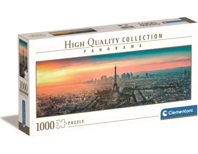 Clementoni Panoramatické Puzzle 1000 dielikov Paríž
