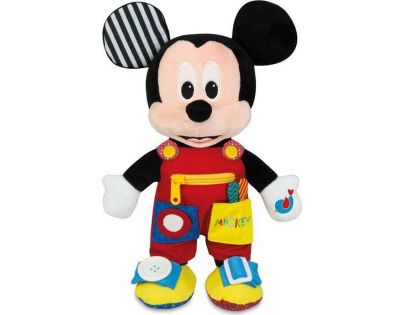 Clementoni Plyšový Mickey s vreckami