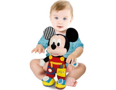 Clementoni Plyšový Mickey s vreckami