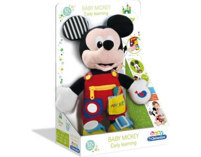 Clementoni Plyšový Mickey s vreckami