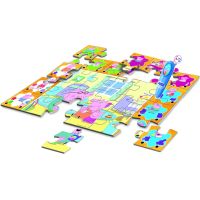 Clementoni Podlahové puzzle s interaktívnym perom Prasiatko Peppa 2