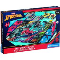Clementoni Podlahové puzzle s interaktívnym perom Spiderman