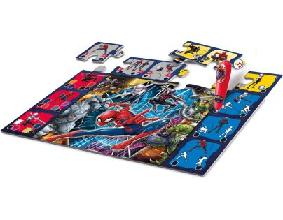 Clementoni Podlahové puzzle s interaktívnym perom Spiderman