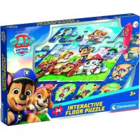 Clementoni Podlahové puzzle s interaktívnym perom Tlapková Patrola