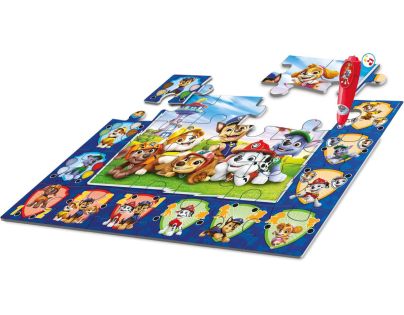 Clementoni Podlahové puzzle s interaktívnym perom Tlapková Patrola