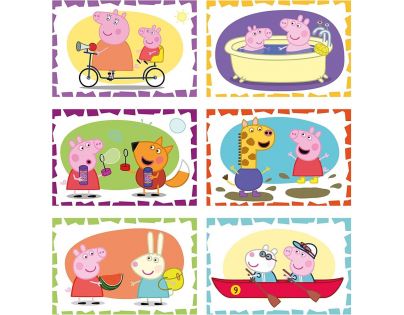 Clementoni Prasiatko Peppa Kocky 6 kusov