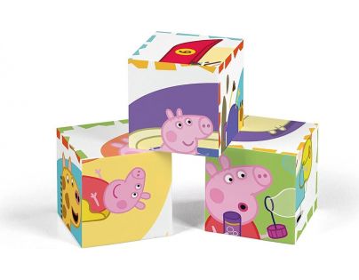 Clementoni Prasiatko Peppa Kocky 6 kusov