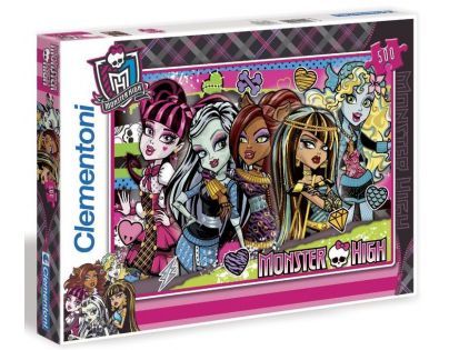 Clementoni 33C30119 - Puzzle Monster High 500ks - Báječné Monster