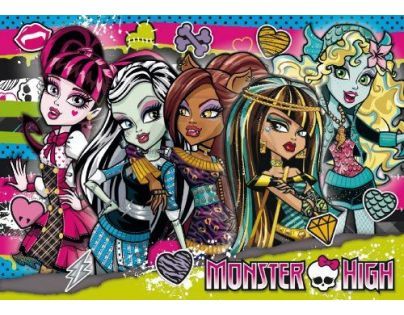 Clementoni 33C30119 - Puzzle Monster High 500ks - Báječné Monster