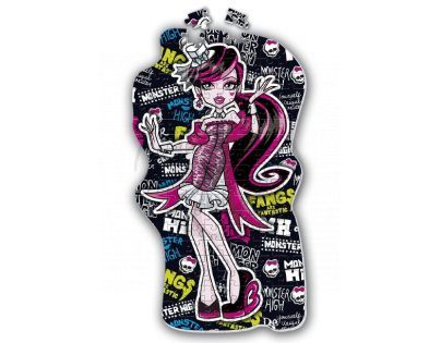 Clementoni 33C27534 - Tvarové Puzzle 150, Monster High Draculaura