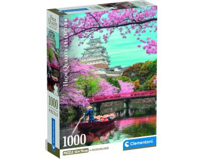 Clementoni puzzle 1000 Hrad Himeji na jar
