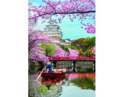 Clementoni puzzle 1000 Hrad Himeji na jar