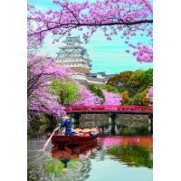 Clementoni puzzle 1000 Hrad Himeji na jar 2