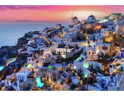 Clementoni puzzle 1000 Odtiene Santorini