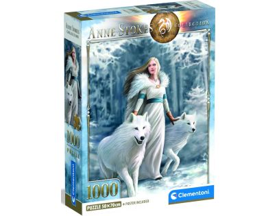 Clementoni puzzle 1000 Anne Stokesová zimní strážcovia