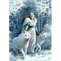 Clementoni puzzle 1000 Anne Stokesová zimní strážcovia 2