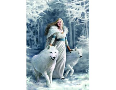 Clementoni puzzle 1000 Anne Stokesová zimní strážcovia