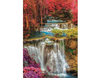 Clementoni Puzzle 1000 dielikov Farebné vodopády v Thajsku
