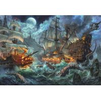 Clementoni Puzzle 1000 dielikov Bitka pirátov