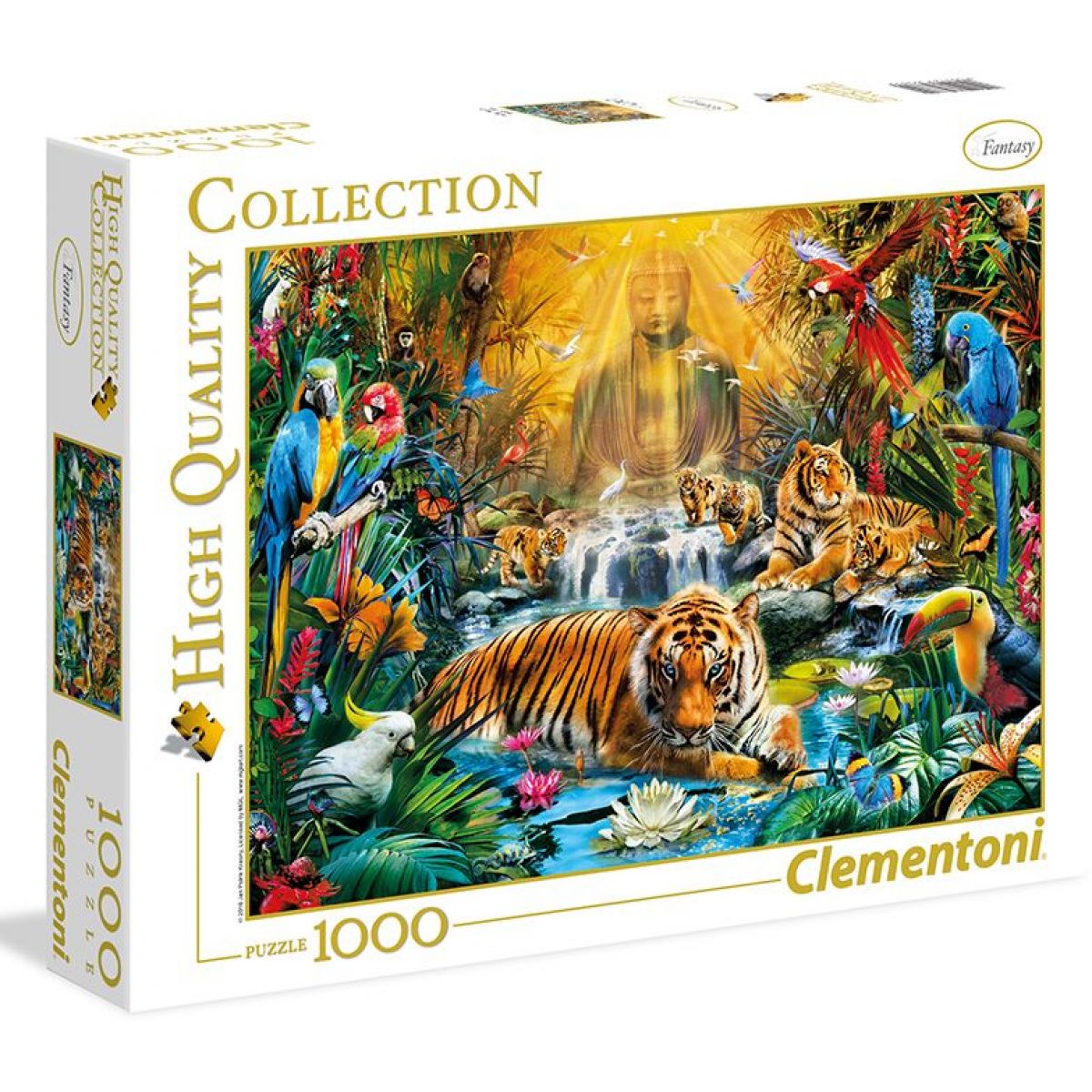 Clementoni Puzzle 1000 dielikov Mystic Tigers