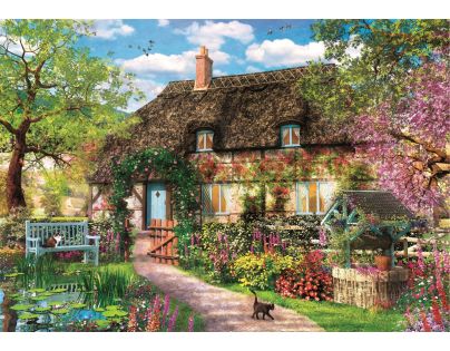 Clementoni Puzzle 1000 dielikov Stará vidiecká stavba