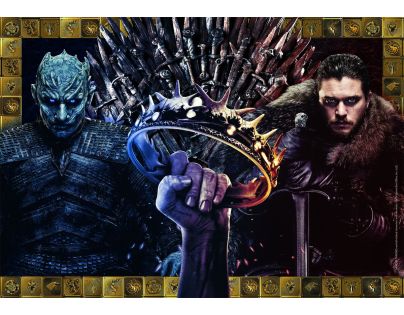 Clementoni puzzle 1000 Hra o tróny