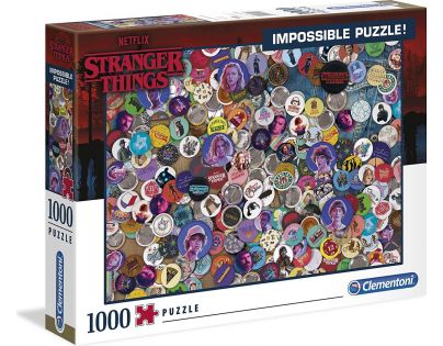 Clementoni Puzzle Impossible Stranger things 1000 dielikov