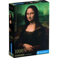 Clementoni puzzle 1000 Leonardo Gioconda Múzeum