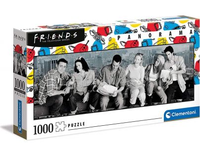 Clementoni Puzzle panorama Friends 1000 dielikov