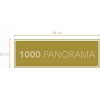 Clementoni Puzzle panorama La casa de papel 1000 dielikov 4