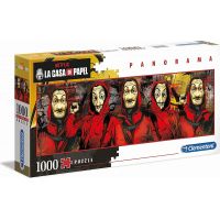 Clementoni Puzzle panorama La casa de papel 1000 dielikov 2