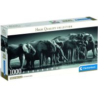 Clementoni puzzle 1000 Panorama Stádo obrov