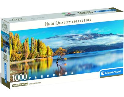 Clementoni puzzle 1000 Panorama Wanakin zlatý RE