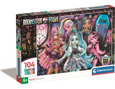 Clementoni Puzzle 104 dielikov Monster High