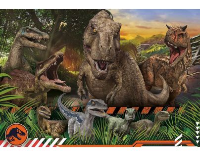 Clementoni Puzzle Jurský svet 104 dielikov