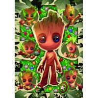 Clementoni puzzle 104 Marvel Ja som Groot 2