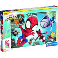 Clementoni puzzle 104 Maxi Spidey a jeho úžasní kamaráti