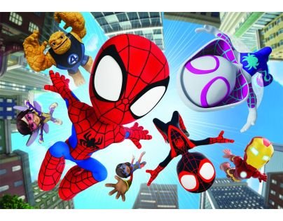 Clementoni puzzle 104 Maxi Spidey a jeho úžasní kamaráti