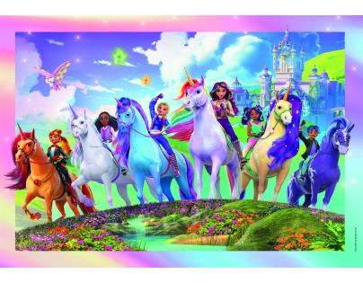 Clementoni puzzle 104 Super Unicorn Academy